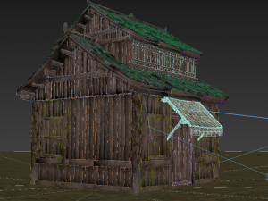 watt rooms in ancient buildings 3D Модель