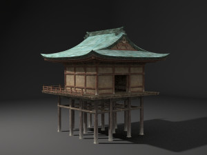 ancient building house Modelo 3D