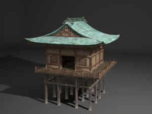 ancient building house Modelo 3D