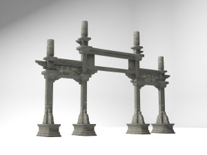 ancient architectural architecture Modèle 3D