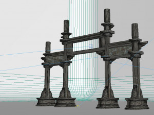 ancient architectural architecture Modèle 3D