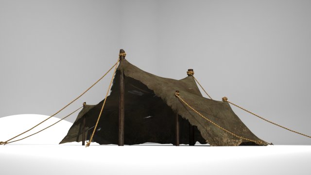camping tent marching tent 3D Model in Buildings 3DExport