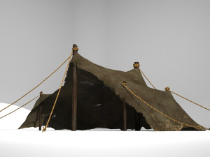 camping tent marching tent 3D Model