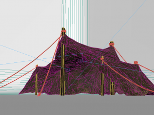 camping tent marching tent 3Dモデル