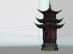 ancient architecture tower palace Modèle 3D