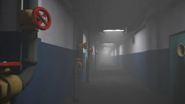 the quiet corridor corridor 3D Model .c4d .max .obj .3ds .fbx .stl .blend 