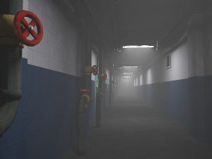the quiet corridor corridor 3D Model