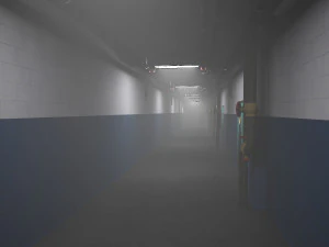 the quiet corridor corridor 3D Model