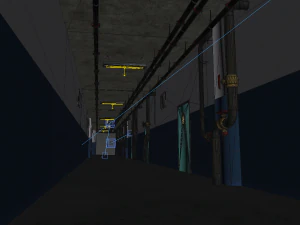 the quiet corridor corridor 3D Model