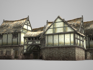 ancient architecture town dwelling groups Modelo 3D