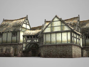 古代建築都市住居群 3Dモデル