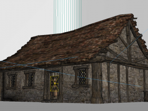 ancient architectural residential housing 3Dモデル