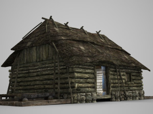 ancient architectural residential housing 3D Model