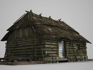 ancient architectural residential housing 3D Model