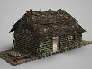 ancient architectural residential housing 3D Model