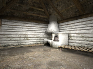 ancient architectural residential housing 3D Model