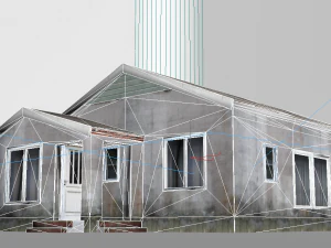 modern architectural residence 3D Model