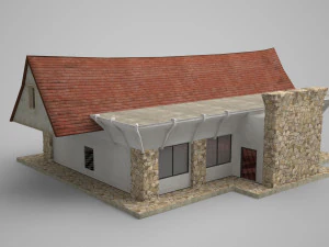 modern architectural shop 3D Model