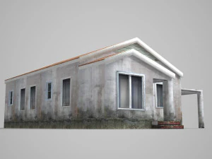 modern architecture cottage 3D Model