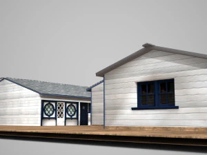 hotel arsitektur modern Model 3D