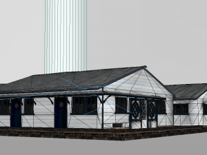 modern architectural hotels 3D Модель