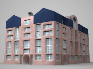 modern building 3D Model