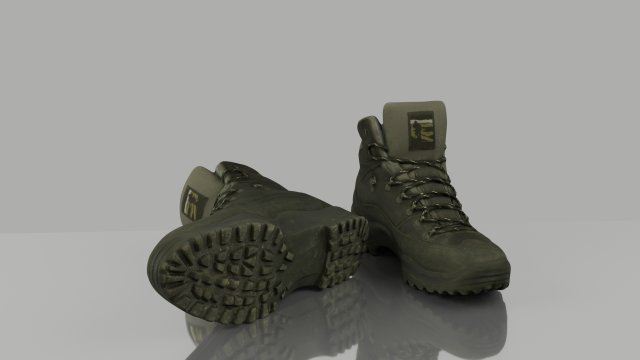 boot 3D Model .c4d .max .obj .3ds .fbx .stl .blend 