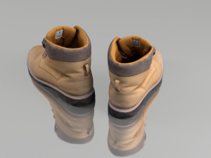 casual boots 3D Model