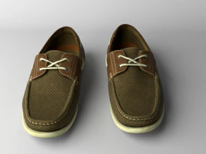 leather shoes 3D Model