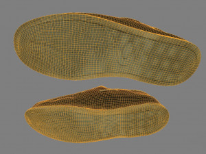leather shoes 3D Model
