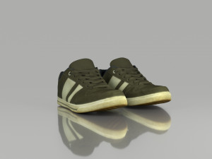 skater shoes Model 3D