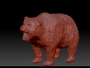 bear 3D Print Model
