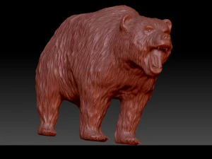 bear 3D Print Model