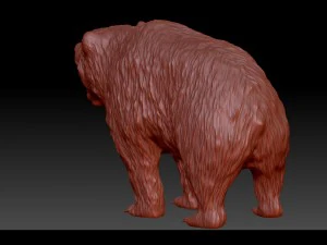 bear 3D Print Model