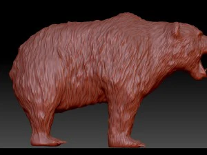 bear 3D Print Model