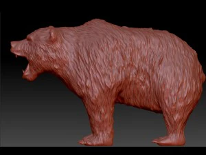 bear 3D Print Model