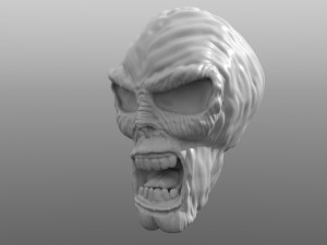 eddie - iron maiden mascot fan art 3D Print Model