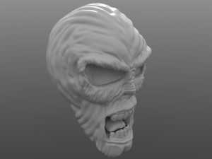 eddie - iron maiden mascot fan art 3D Print Model