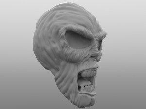 eddie - iron maiden mascot fan art 3D Print Model