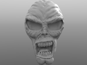 eddie - iron maiden mascot fan art 3D Print Model