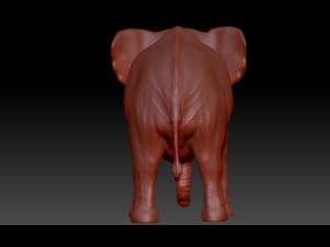 elephant 3D-Druckmodell