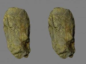 चट्टान 3D मॉडल