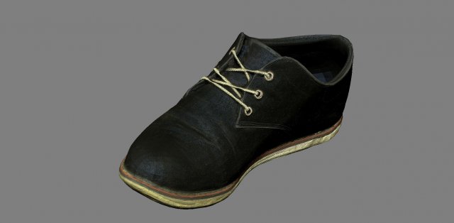 shoe 3D Model .c4d .max .obj .3ds .fbx .stl .blend 