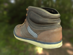 sneaker low poly model 3D 模型