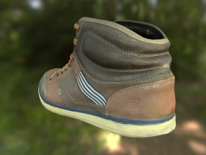 sneaker low poly model 3D Model