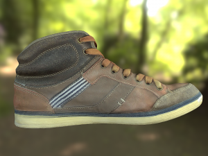 sneaker low poly model 3D 模型