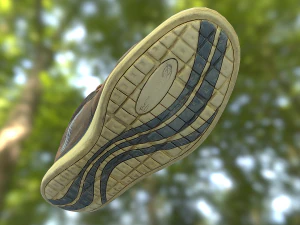sneaker low poly model 3D Model