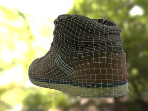 sneaker low poly model 3D Model