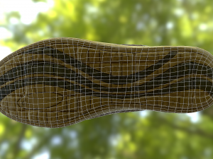 sneaker low poly model 3D 模型