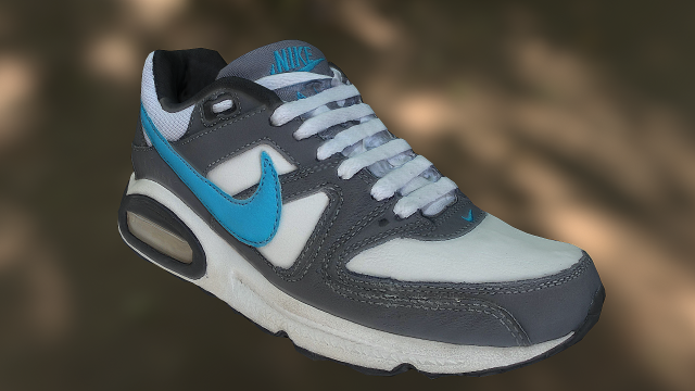 sneaker low poly model 3D Model .c4d .max .obj .3ds .fbx .stl .blend 